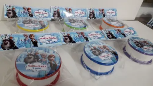 Copo Retratil ou Copo Sanfonado Frozen