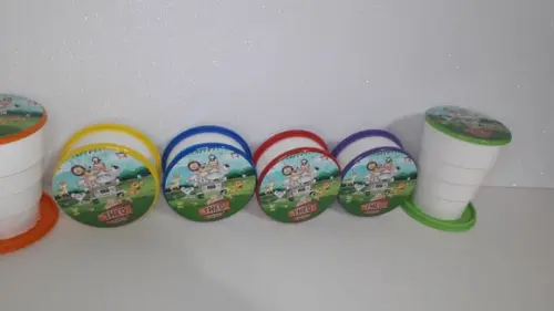 Copo Retratil ou Copo Sanfonado Safari Baby