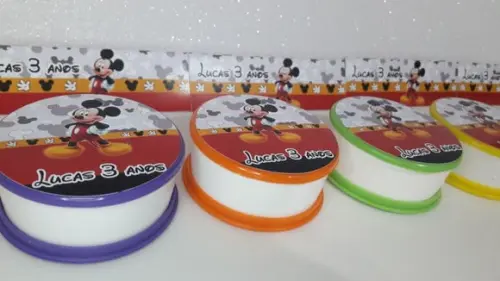 Copo Retratil ou Copo Sanfonado Tema Mickey
