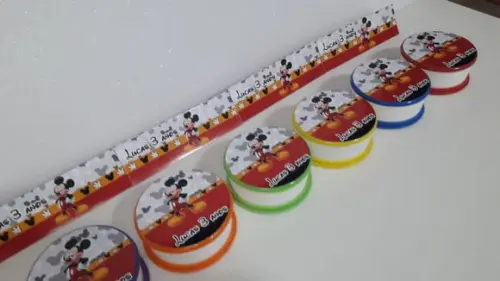 Copo Retratil ou Copo Sanfonado Tema Mickey