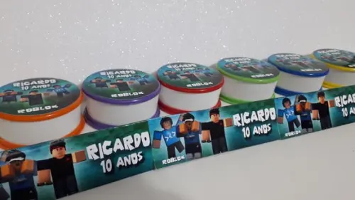 Copo Retratil ou Copo Sanfonado Tema Roblox