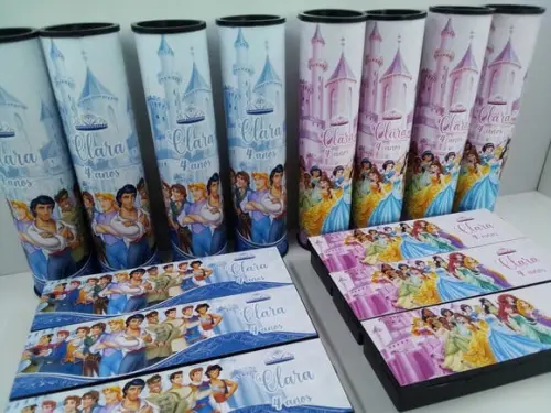 Domino Personalizado Principes e Princesas