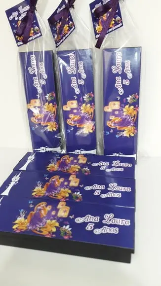Domino Personalizado Rapunzel