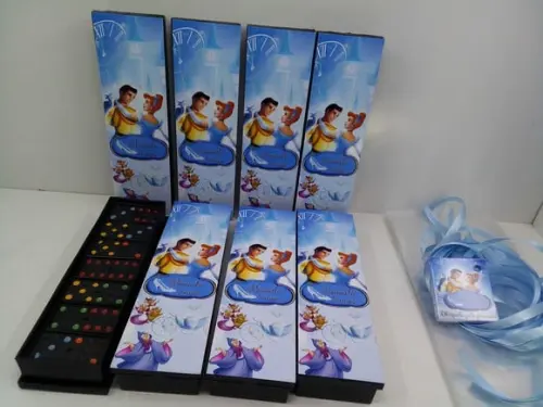 Domino Personalizado Tema Cinderela