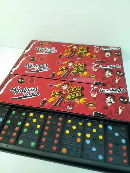 Domino Personalizado Tema Enaldinho