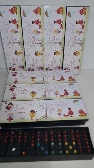 Domino Personalizado Tema Fadas