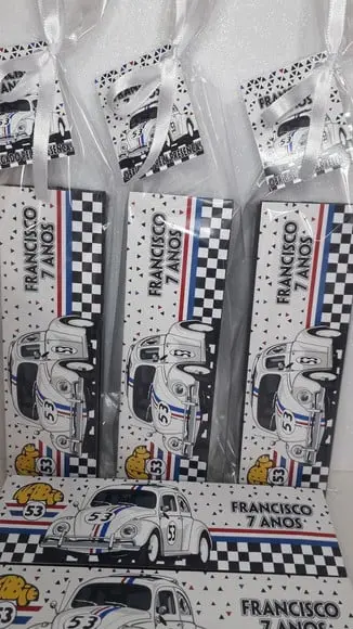 Domino Personalizado Tema Herbie
