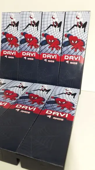 Domino Personalizado Tema Homem Aranha
