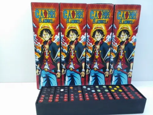 Domino Personalizado Tema One Piece