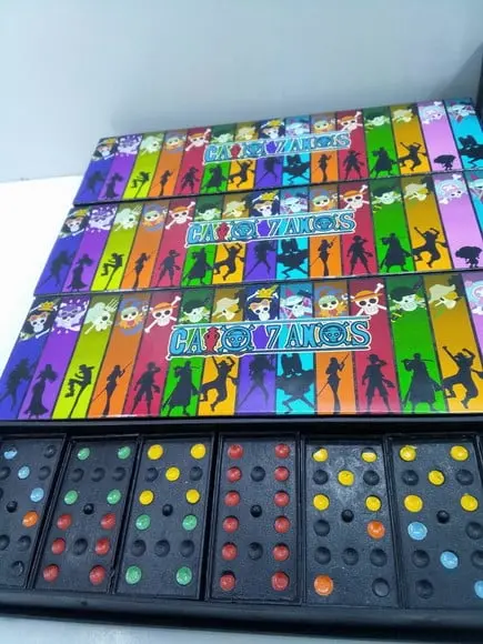 Domino Personalizado Tema One Piece