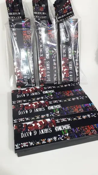 Domino Personalizado Tema One Piece