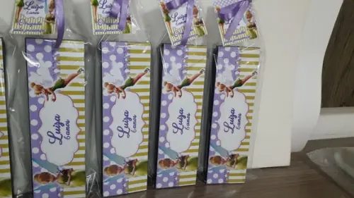Domino Personalizado Tema Sininho