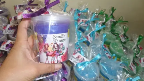 Geleca Personalizada no Tema Monster Higth