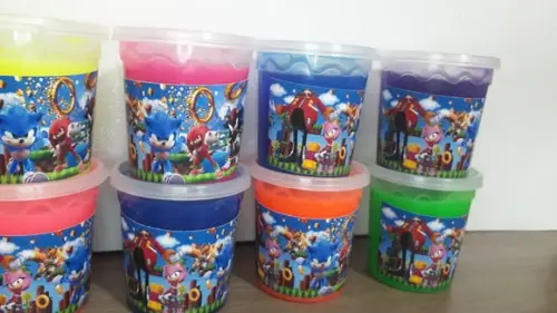 Geleca Personalizada no Tema Sonic