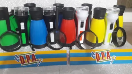 Kit Binóculo + Lanterna + Lupa Personalizo em Qualquer Tema