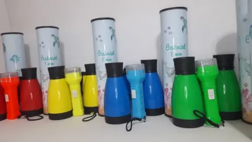 Kit Binoculo + Lanterna + Pega Varetas + Fita Cetim + Tag