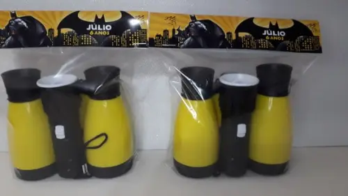 Kit Binoculo e Lanterna Tema Batman