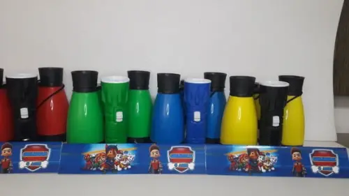 Kit Binoculo e Lanterna Tema Patrulha Canina