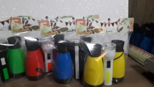 Kit Binoculo Zoom 4 Vezes e Lanterna Selva Vintage