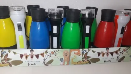 Kit Binoculo Zoom 4 Vezes e Lanterna Selva Vintage