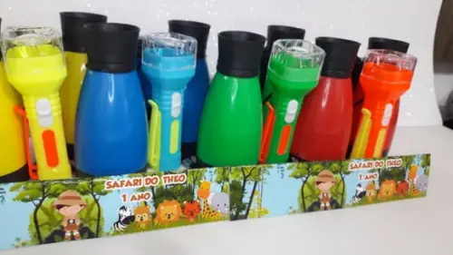 Kit Binoculo Zoom 4 Vezes Tema Safari