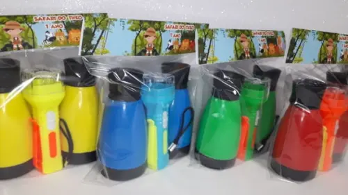 Kit Binoculo Zoom 4 Vezes Tema Safari