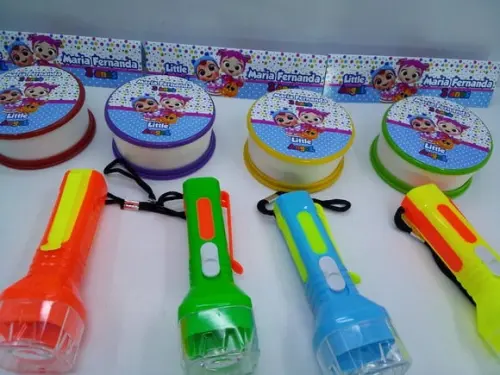 Kit Copo Retratil + Mini Lanterna Litle Angel