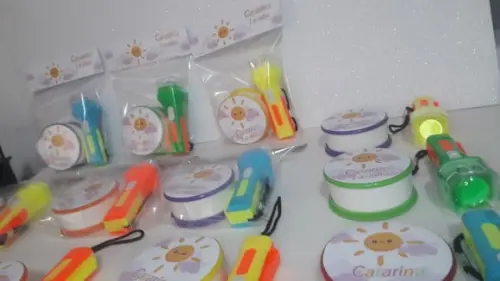 Kit Copo Retratil + Mini Lanterna Raio de Sol