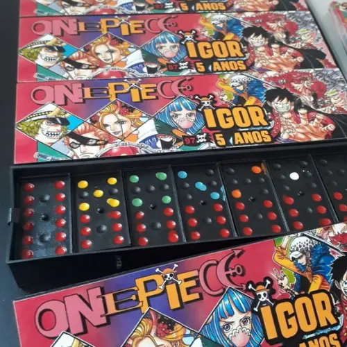 Kit Dominó + Pega Varetas + Copo Retratil + Tag e Fita Cetim