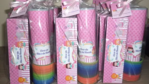 Kit Dominó + Pega Varetas + Mola Maluca + Tag e Fita Cetim
