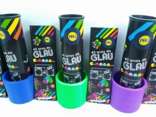 Kit Dominó + Pega Varetas + Mola Maluca Tema Anos 80