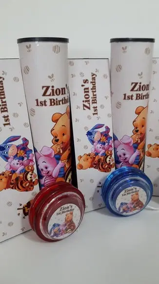 Kit Domino + Pega Varetas+ Ioio Personalizado Tema Pooh