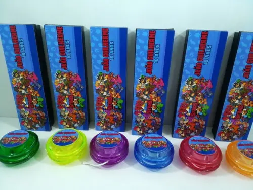 Kit Domino e Ioio Personalizado Tema Brawl Stars