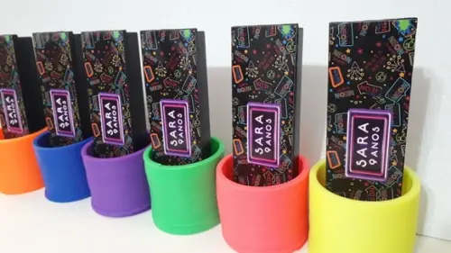 Kit Dominó e Mola Maluca Tema Neon