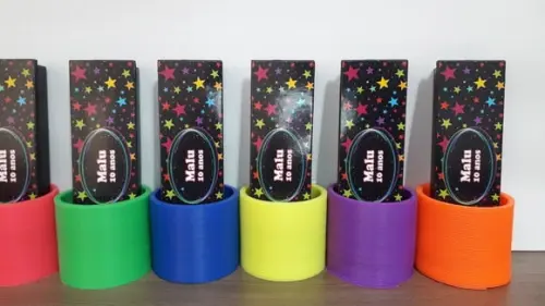 Kit Dominó e Mola Maluca Tema Neon