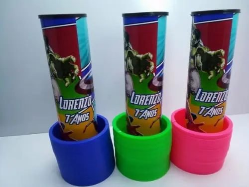 Kit Domino e Mola Maluca Tema Vingadores