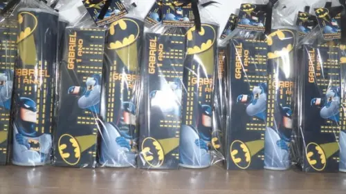 Kit Domino e Pega Varetas Batman