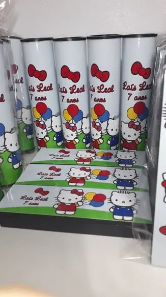 Kit Domino e Pega Varetas Hello Kitty e Sua Turma