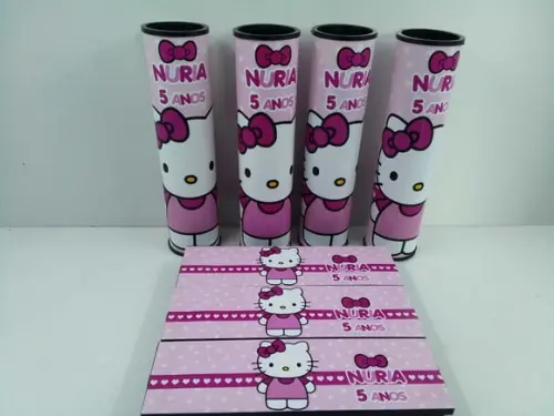 Kit Domino e Pega Varetas Hello Kitty