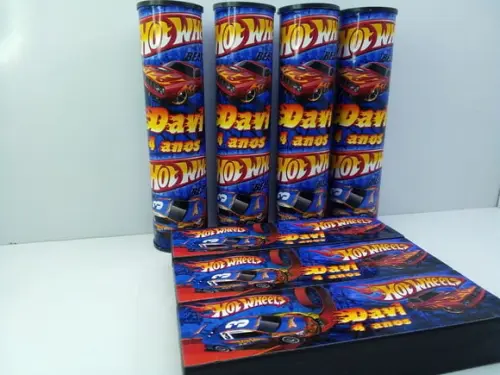 Kit Domino e Pega Varetas Hot Wheels