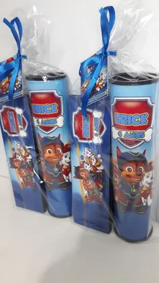 Kit Domino e Pega Varetas Patrulha Canina