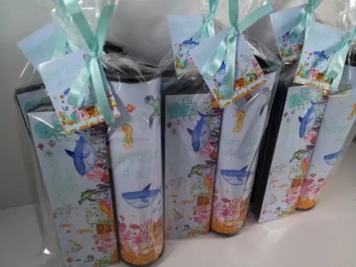 Kit Domino e Pega Varetas Personalizado Fundo do Mar