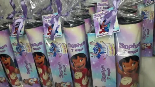 Kit Domino e Pega Varetas Personalizado Lilo e Stitch