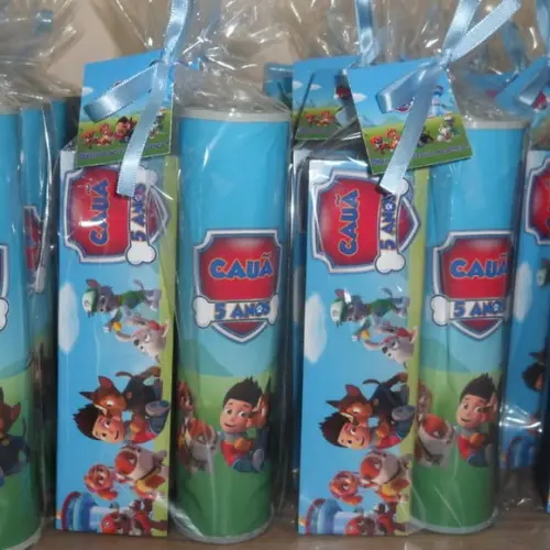Kit Domino e Pega Varetas Personalizado Patrulha Canina
