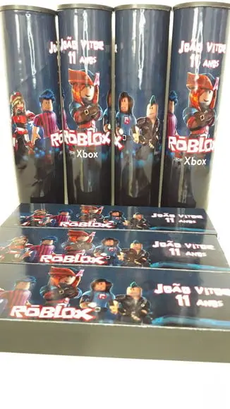 Kit Domino e Pega Varetas Personalizado Roblox