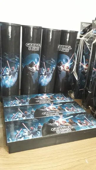 Kit Domino e Pega Varetas Personalizado Star Wars