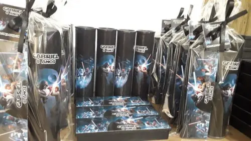 Kit Domino e Pega Varetas Personalizado Star Wars