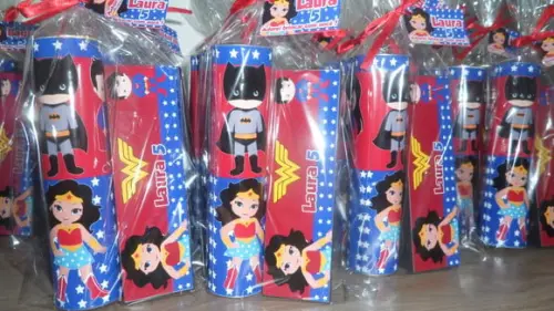 Kit Domino e Pega Varetas Personalizado Super Herois