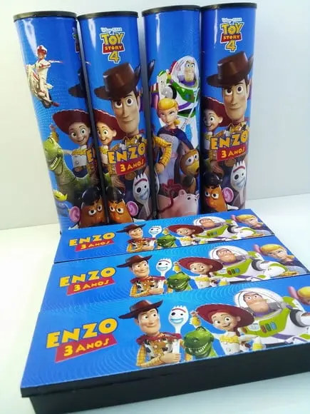 Kit Domino e Pega Varetas Personalizado Tema Toy Story