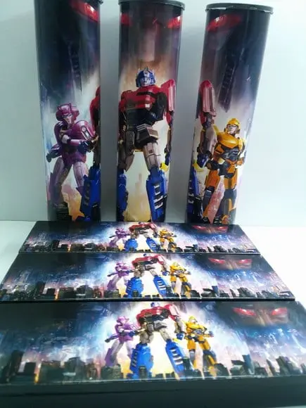 Kit Domino e Pega Varetas Personalizado Tema Transformers